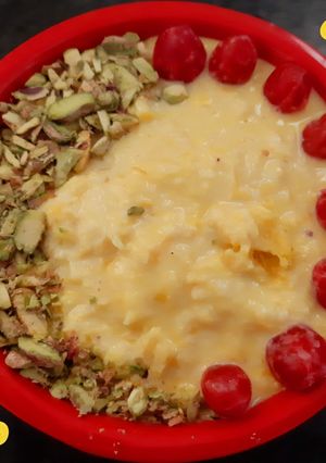 A picture of Vegan Sweet Corn Rabdi.