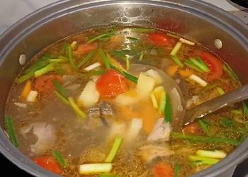 Mudah Cepat Memasak Sop daging istimewa Sedap