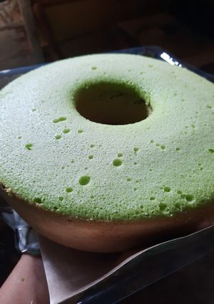 Foto resep Chiffon pandan cake Super lembut & anti seret😍