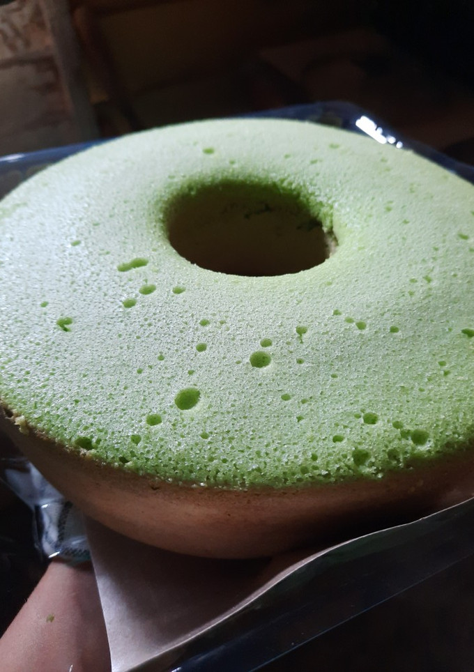 Foto resep Chiffon pandan cake Super lembut & anti seret😍