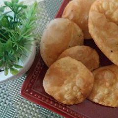 A picture of Homemade papri #fiveingredients.