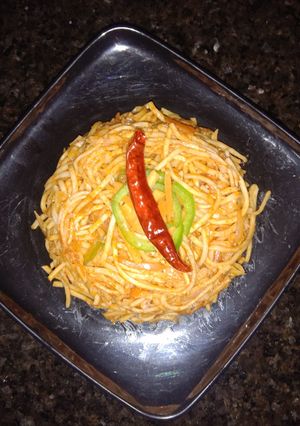 A picture of Hakka Noodles.