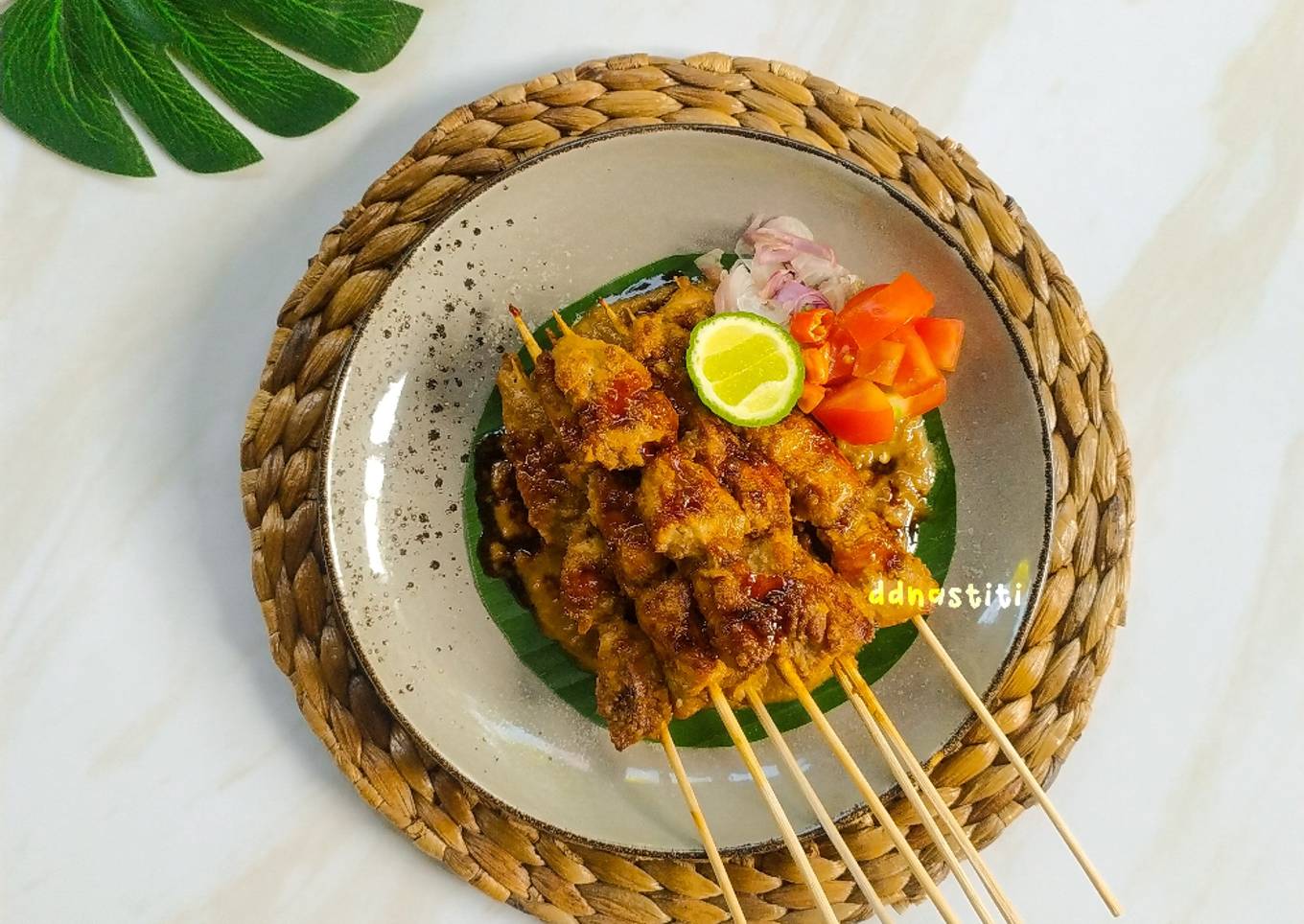 Sate Ayam Bumbu Kacang (Sate Madura)