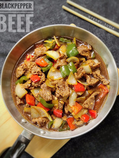 Foto resep Sapi Lada Hitam/Blackpepper Beef