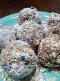 Trufas de avena y coco (con banana)