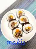 Makis caseros o traducido rollos caseros