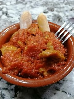 Una foto de Magra con tomate, pero sin azúcar añadido!