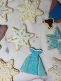 Galletas de mantequilla decoradas