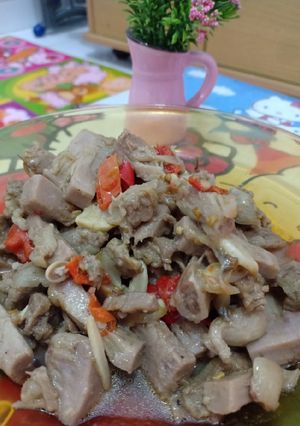 Foto resep Oseng Gori Tetelan Pedas