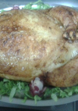 Una foto de Pollo en bolsa relleno