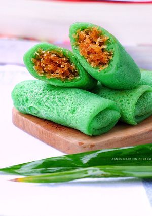 Foto resep Dadar Gulung inti kelapa