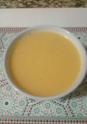صورة لوصفة حساء بالخضار صحيۃ