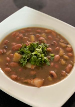 Una foto de Frijoles paisa