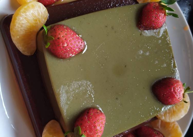 Puding greentea