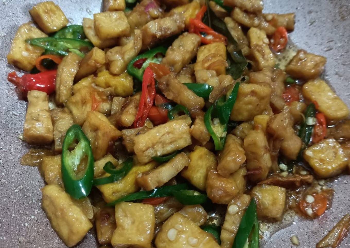 Tumis Tahu Tempe
