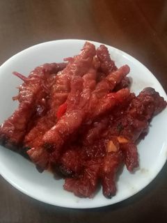 Foto resep Angsio ceker merah