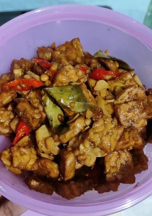 Foto resep Tempe Kecap Pedas Manis Bumbu Iris