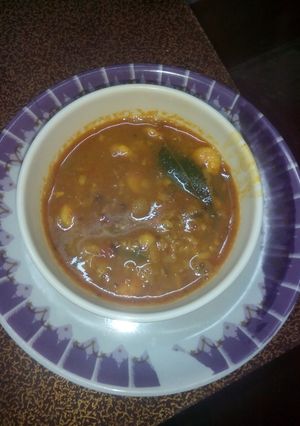 A picture of Prawn masala mix dal  fry.