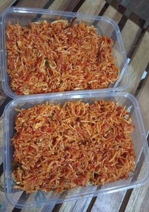 Foto resep Kering Kimpul Pedas Manis