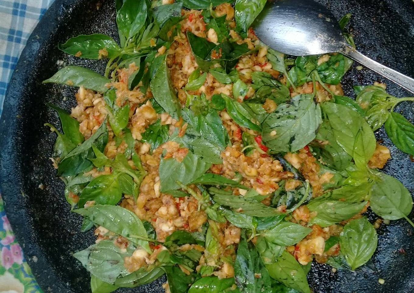 Sambel/geprek tempe