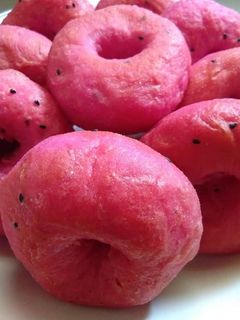 Foto resep 18. Ronat Naga (Roti dan Donat buah Naga)