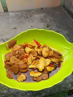 Foto resep Tumis baso dan putren