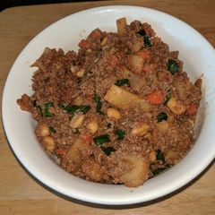 A picture of Larb, Pork.
