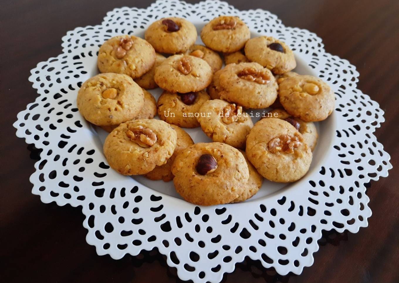 Biscuits aux noix 🍪