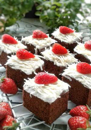 Foto resep Brownies kukus putih telur