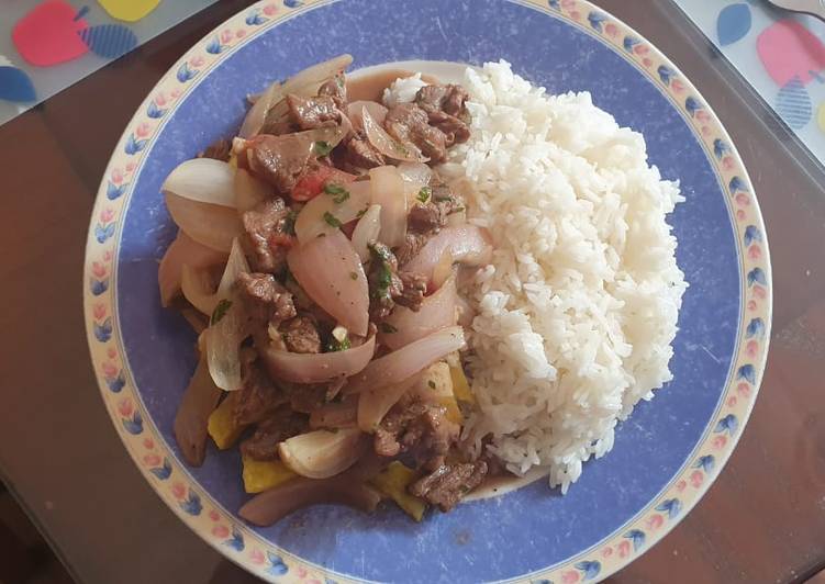 Lomo saltado natural