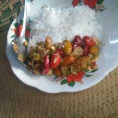 Foto resep Oseng kulit melinjo campur