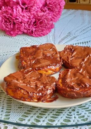 Una foto de Torrijas de Nutella