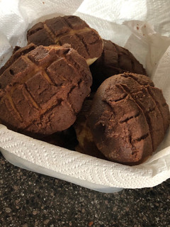 Una foto de Conchas de chocolate