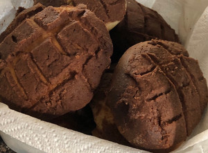 Una foto de Conchas de chocolate