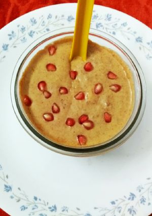 A picture of Ragi porridge.
