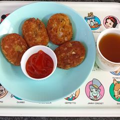 A picture of Quick egg patties.