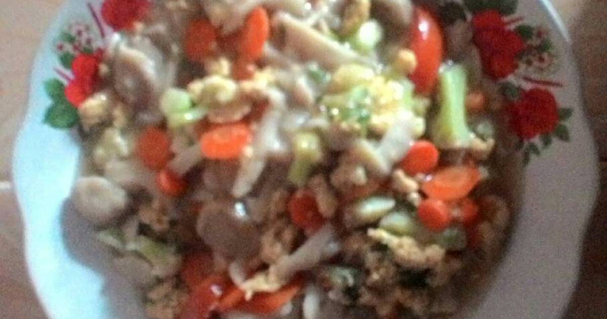  Resep  Capcay  Jamur  Saus Tiram  oleh Puspita Ratri Wulandari 