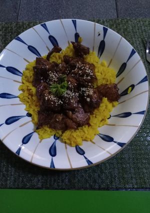 Una foto de Receta de Pollo Teriyaki Económica