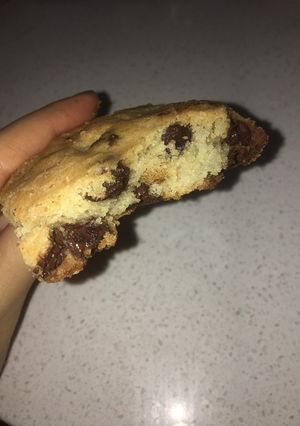 Una foto de Galletas suaves vainilla chip