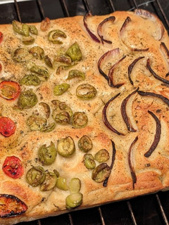 Una foto de Focaccia