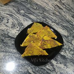 Rava & mix mango veg toast A picture of Rava & mix mango veg toast.