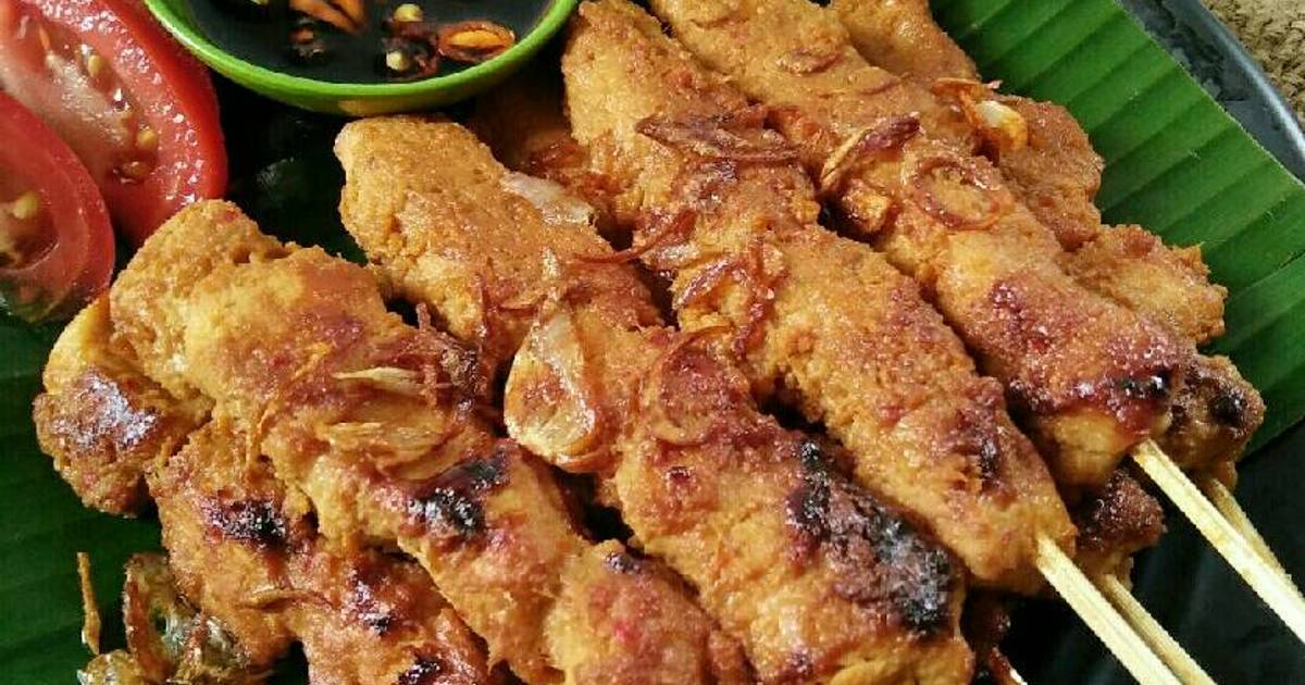 Resep Sate Ayam Pedas Manis Empuk Meresap Tips Pr Sate Oleh