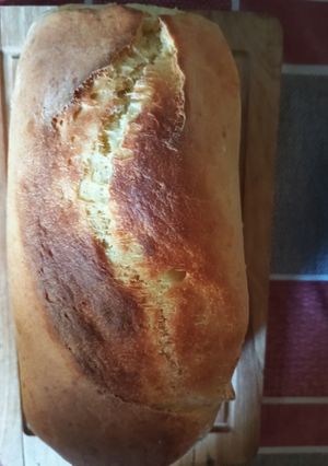 Una foto de Pan artesanal casero, en licuadora, sin amasar