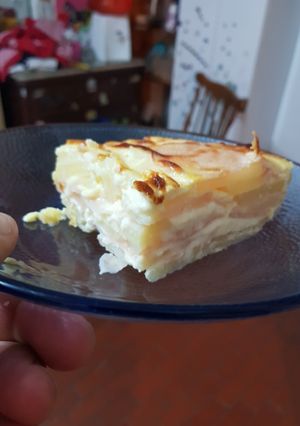 Una foto de Mil hojas de papas