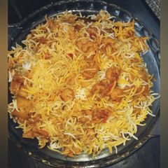 A picture of Shrimps Biryani 🍤.