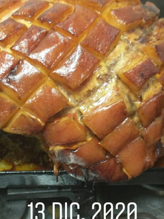Una foto de Pernil de cerdo