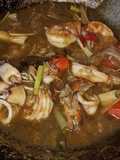 Seafood saos padang