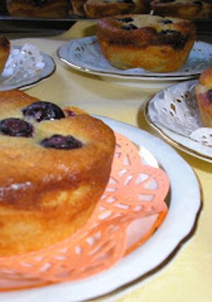 Áfonyás kosárka recept fotója