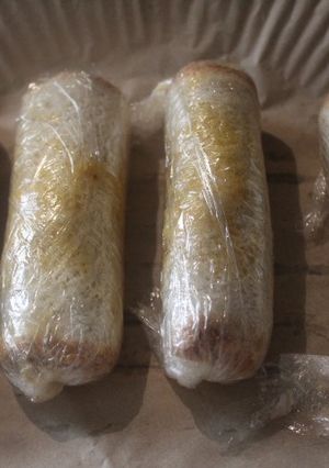 Una foto de Rollitos de bacaladilla y tranchetes