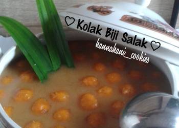 Resep Unik Kolak Biji Salak (Ubi Orange) Paling Enak